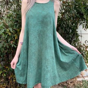 Jaded green faded LULUS dress